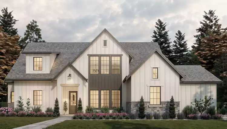 image of traditional house plan 10069