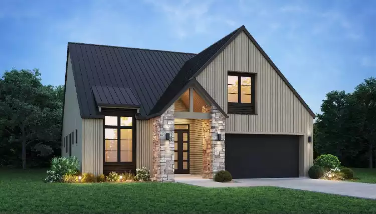 image of scandinavian house plan 9392