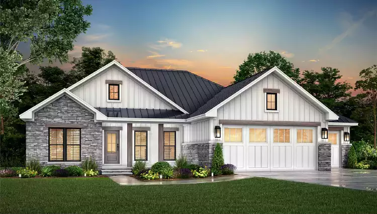 image of 1001 - 1500 square feet house plan 8603