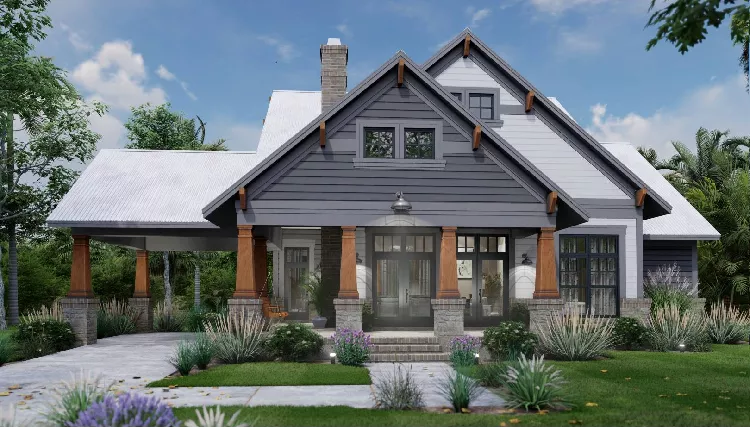 image of bungalow house plan 3339