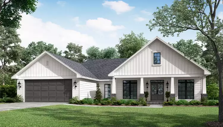 image of bungalow house plan 10527