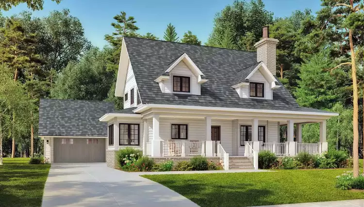 image of bungalow house plan 1985