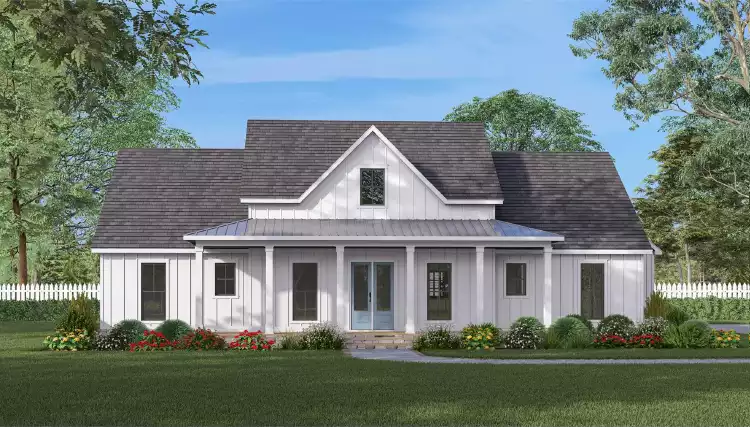 image of 3d house plan 2338