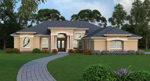 image of concrete house plan 4934