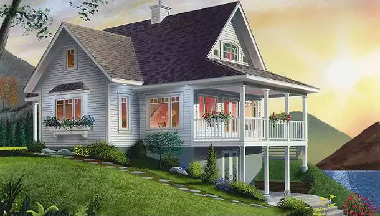 image of canadian house plan 1143