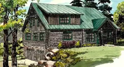 image of cabin plan 3128