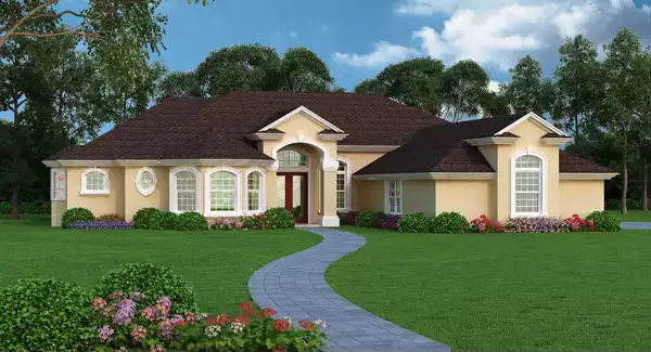 image of concrete house plan 4944