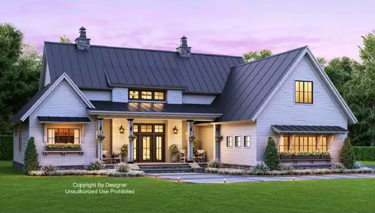 image of 3d house plan 3419