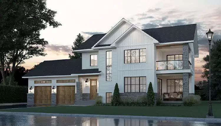 image of scandinavian house plan 6624