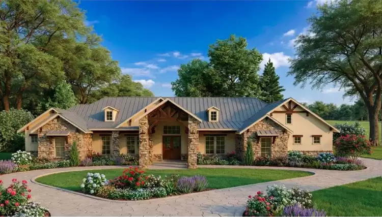 image of southwest house plan 11683