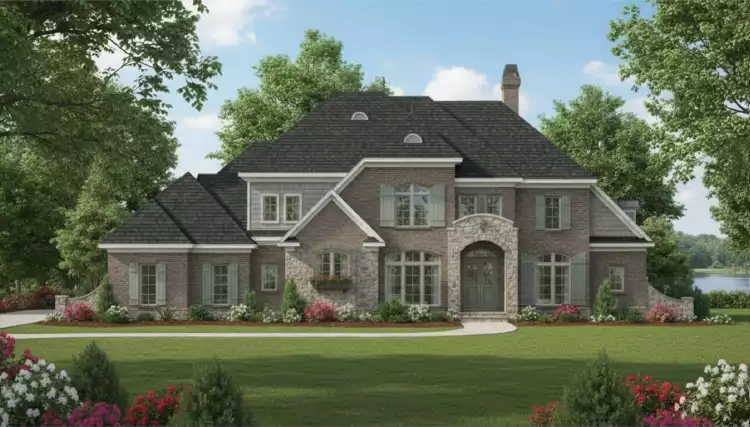 image of 4501 - 5000 square feet house plan 2084