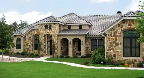 image of tuscan house plan 5434