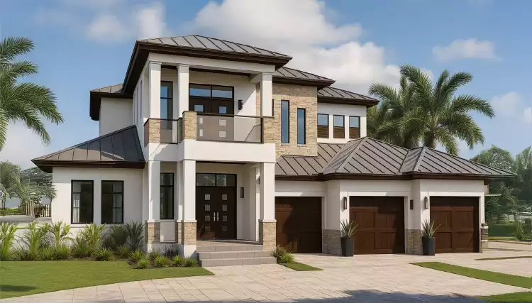 image of 4001 - 4500 square feet house plan 9428