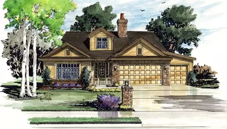 image of accessible house plan 1957