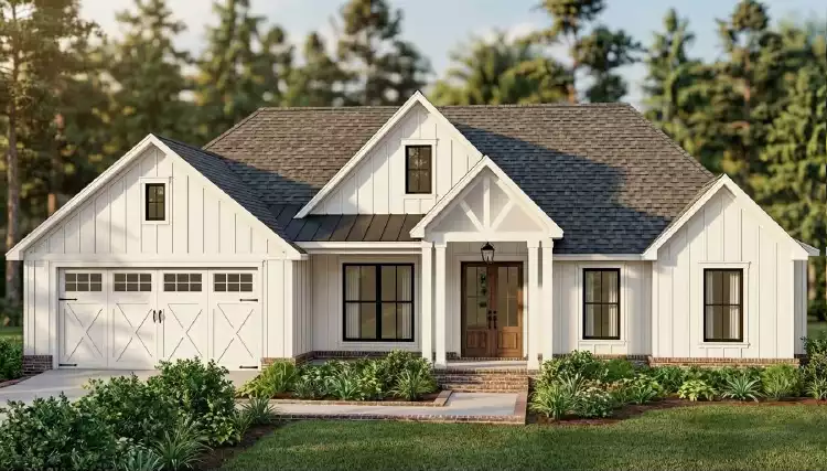 image of bungalow house plan 7237