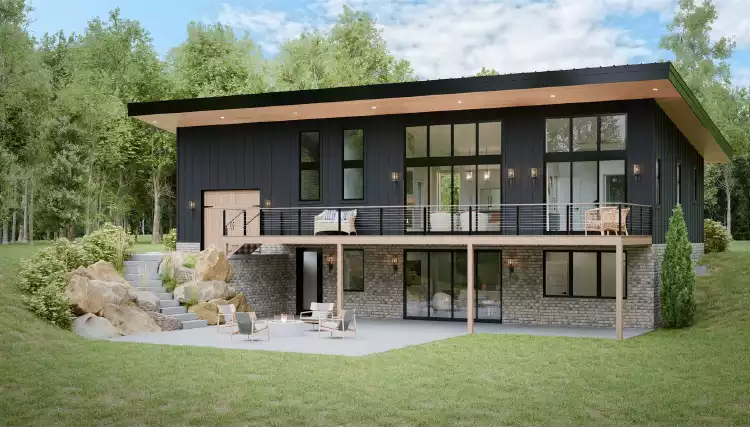 image of barndominium house plan 10177