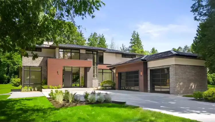 image of contemporary house plan 6600