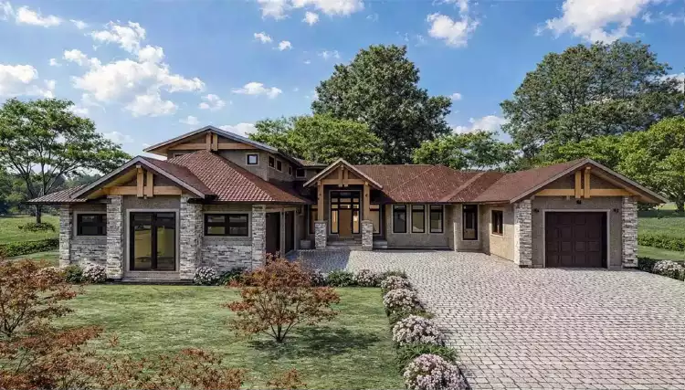 image of 4001 - 4500 square feet house plan 12230