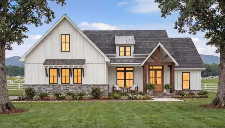 image of southern house plan 7290