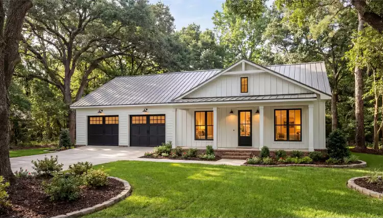 image of barndominium house plan 12265