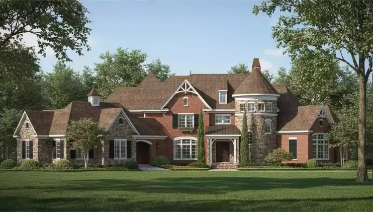 image of cape cod house plan 2083