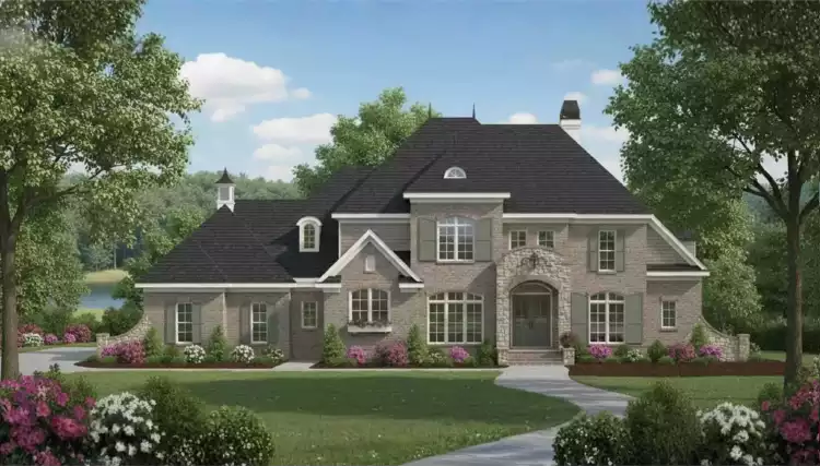 image of 4001 - 4500 square feet house plan 2086