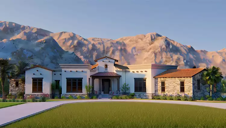 image of southwest house plan 1946