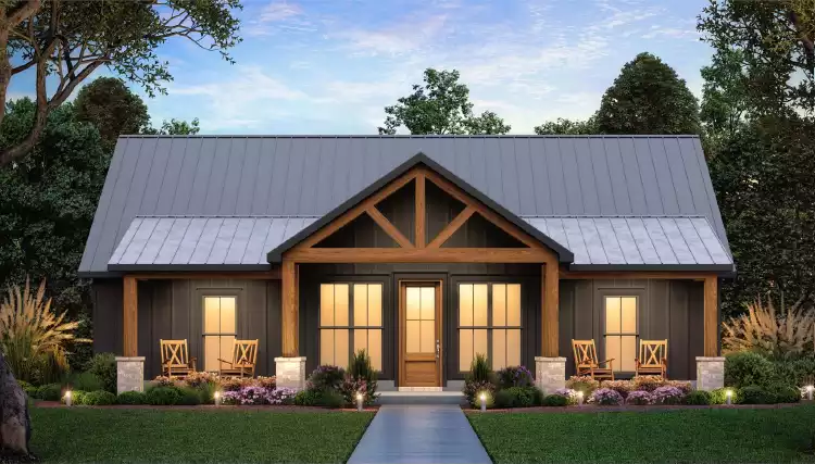 image of lake house plan 10173