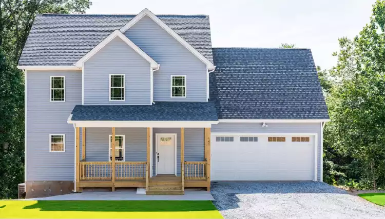 image of colonial house plan 11680